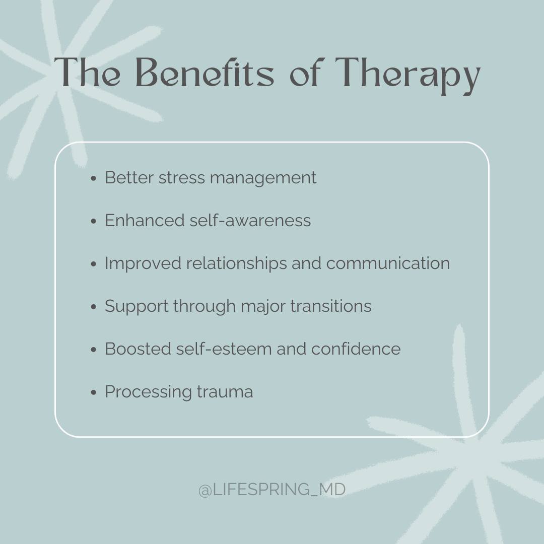 Therapy is more than a solution; it's a journey towards self-discovery and healing. 🌿

From managing stress to fostering healthier relationships, its benefits are immeasurable. 💖

Take the step towards a happier, healthier you. Reach out to us at a