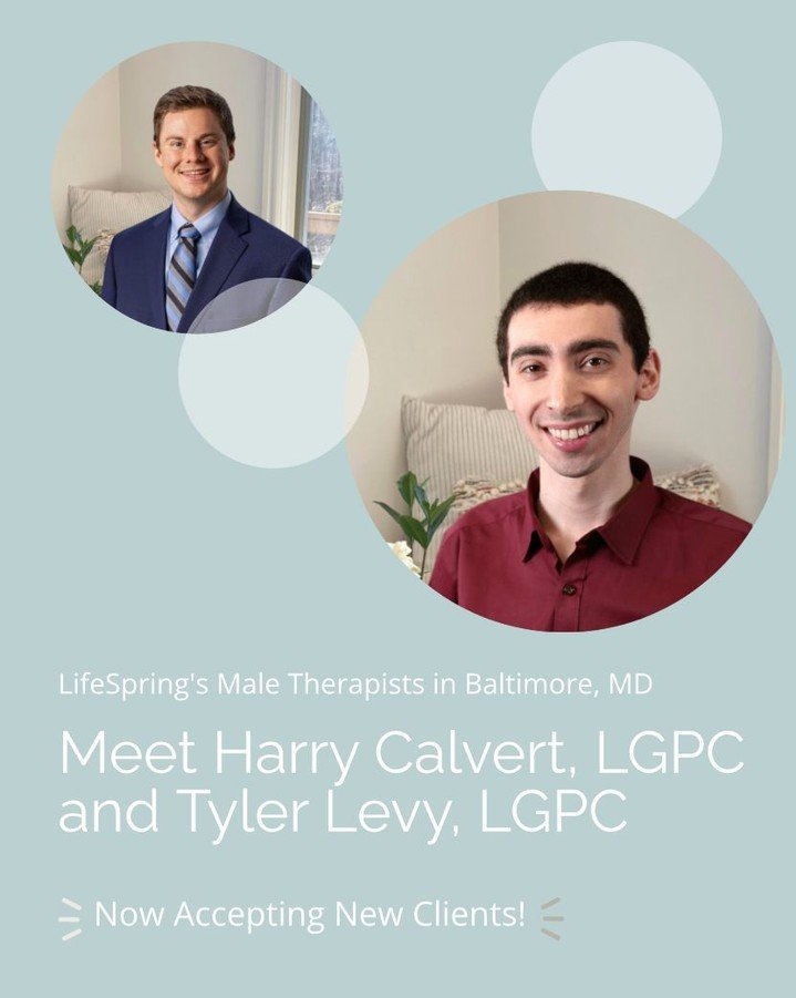 Meet Harry and Tyler, who are ready to support you on your mental health journey!

They offer a safe and inclusive space for all clients, empowering them to find their voice.

If you're someone who is seeking guidance, or simply need someone to talk 