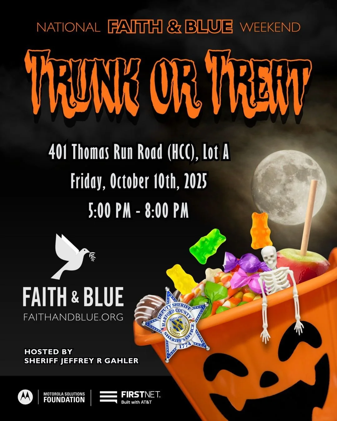 Come out and see the LifeSpring Crew at Friday's Trunk or Treat event this Friday in Harford County.

It's a MASSIVE event with (probably) over 1,000 people!

We'll look a little different than usual for this event, but we would love it if you would 