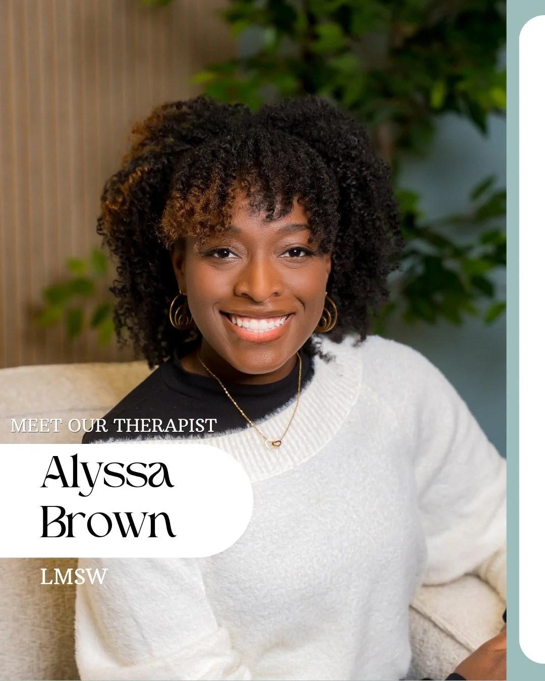 Time to re-introduce our team! Meet Alyssa for our ✨LifeSpring Spotlight✨
We asked Alyssa a few questions to give you a feel for who they are&ndash;not just as a therapist, but as a person.

Looking for a new therapist?
Give our office a call at 443-