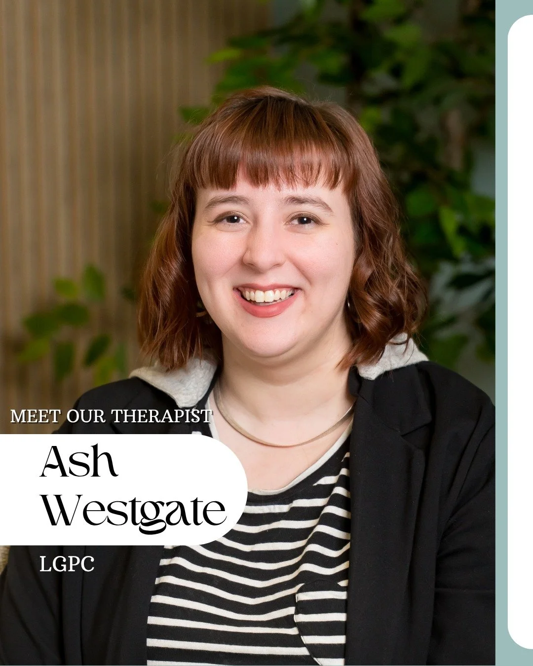 Time to re-introduce our team! Meet Ash for our ✨LifeSpring Spotlight✨
We asked Ash a few questions to give you a feel for who they are&ndash;not just as a therapist, but as a person.

Looking for a new therapist?
Give our office a call at 443-726-13