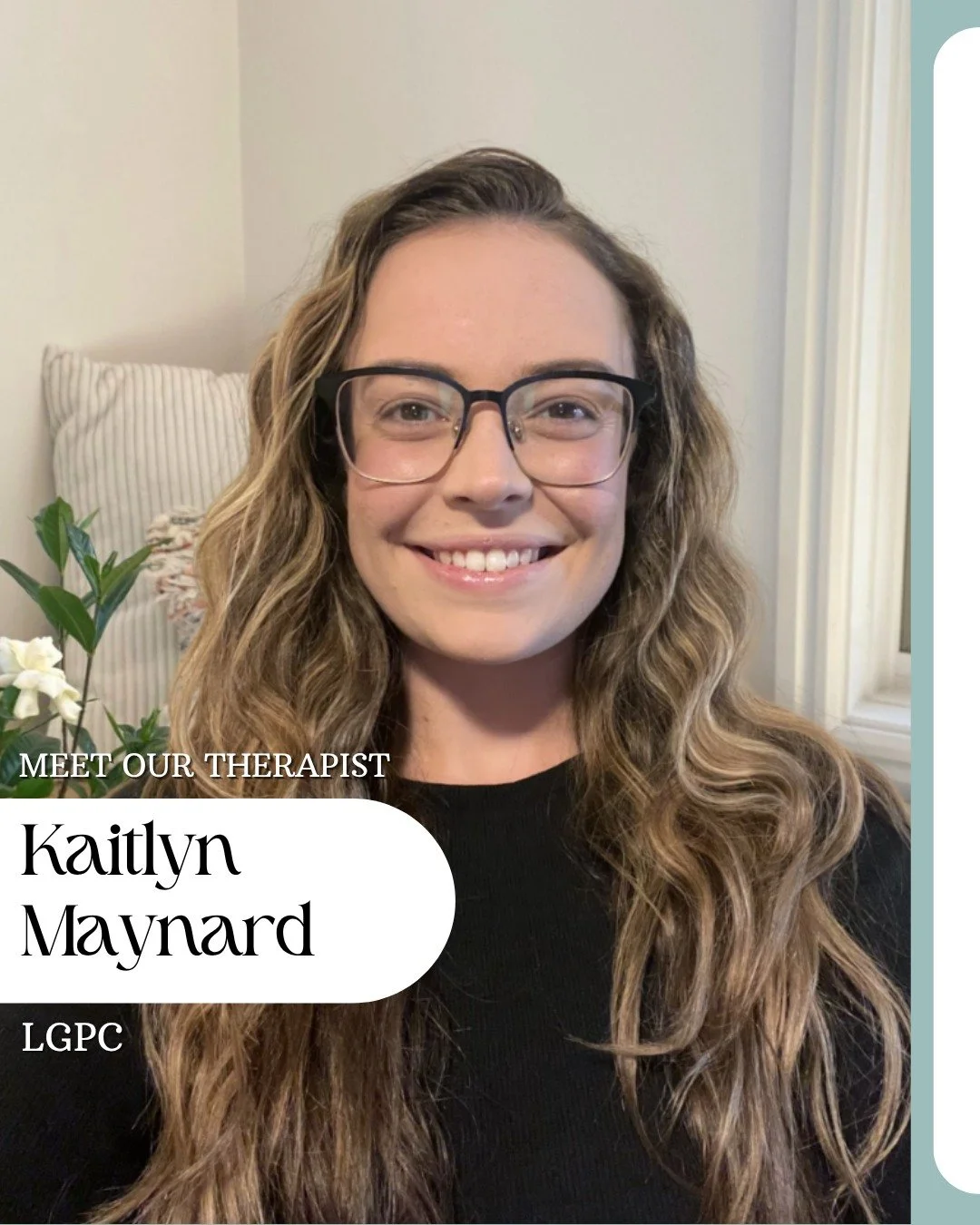 Time to re-introduce our team! Meet Kaitlyn for our ✨LifeSpring Spotlight✨
We asked Kaitlyn a few questions to give you a feel for who they are&ndash;not just as a therapist, but as a person.

Looking for a new therapist?
Give our office a call at 44