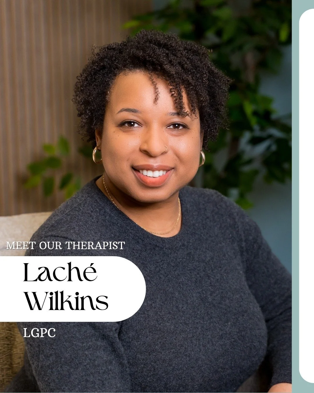 Time to re-introduce our team! Meet Lach&eacute; for our ✨LifeSpring Spotlight✨
We asked Lach&eacute; a few questions to give you a feel for who they are&ndash;not just as a therapist, but as a person.

Looking for a new therapist?
Give our office a 