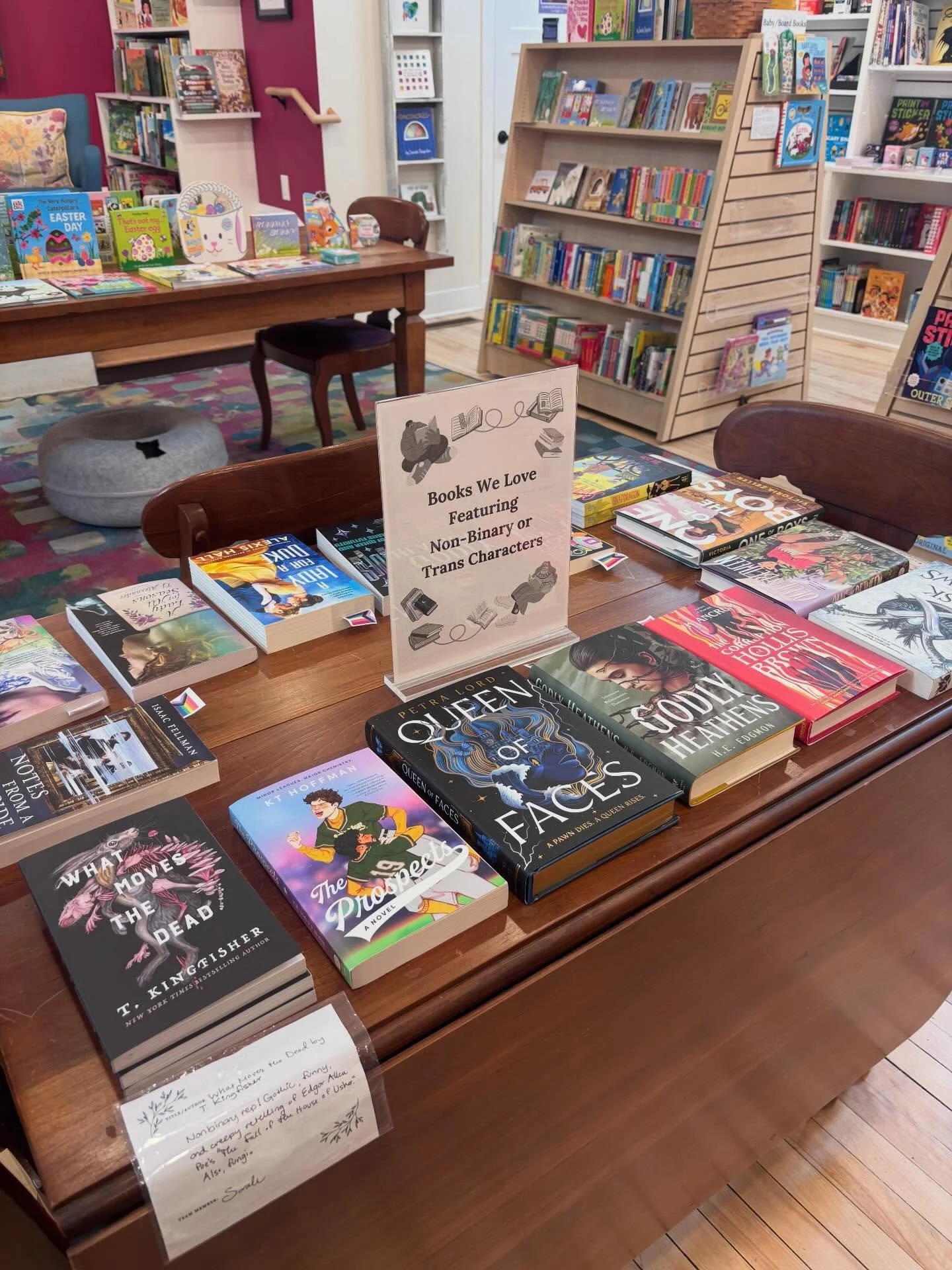 Happy #TransgenderDayOfVisibility! Here are some of our favorite books featuring trans and/or nonbinary characters 🏳️&zwj;⚧️

At Big Hill Books, we strive to always amplify transgender voices and stories. This is especially important as literary fre