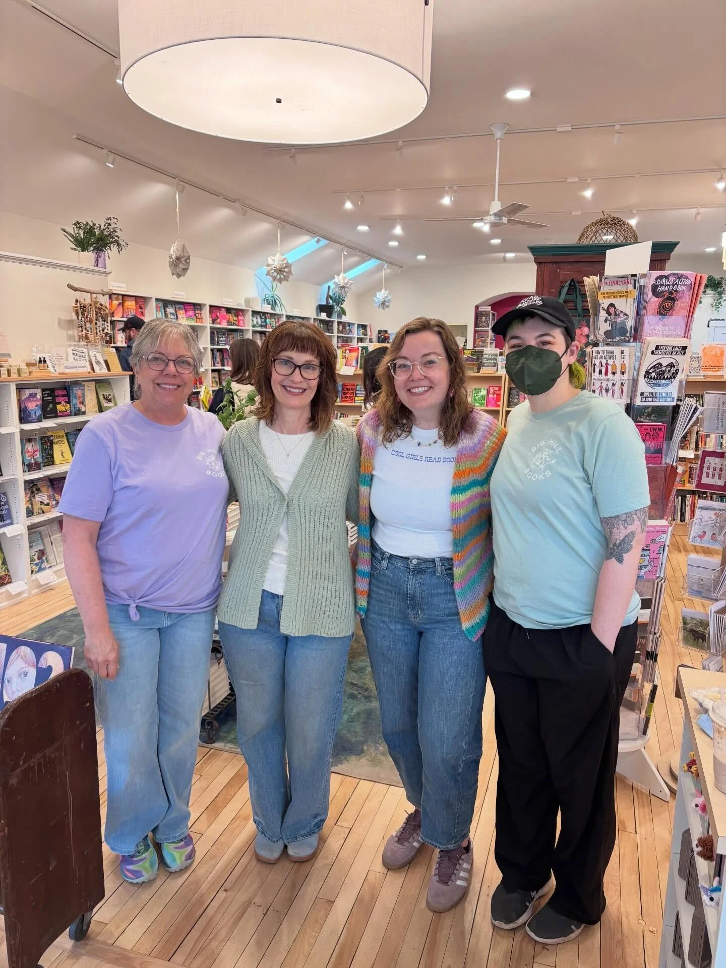 Happy #IndieBookstoreDay from the BHB staff! Come swing by and say hi 😊

#IndieBookstore #BigHillBooks #ReadThinkGrow #supportindie