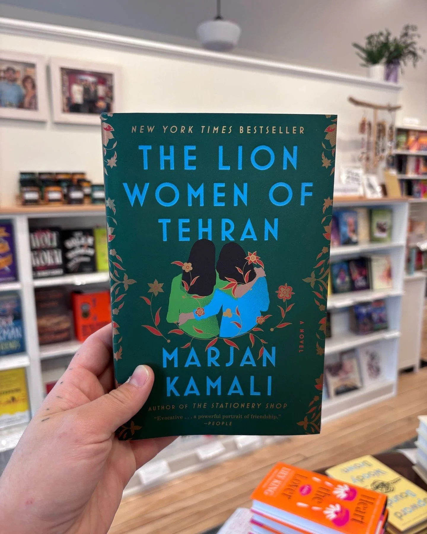Our May BHB Book Club pick is Marjan Kamali&rsquo;s The Lion Women of Tehran, a mesmerizing tale of two young girls coming of age during the political upheaval in Iran. Join us tomorrow, May 1, 7-8:30 pm. RSVPs encouraged but not required. 

#TheLion