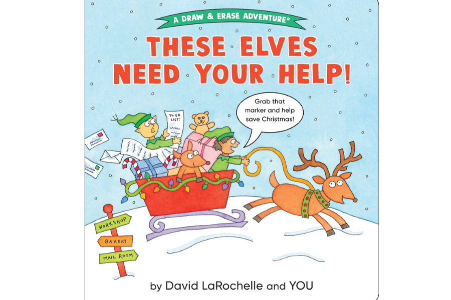 These Elves Need Your Help!: Interactive drawing workshop with David LaRochelle