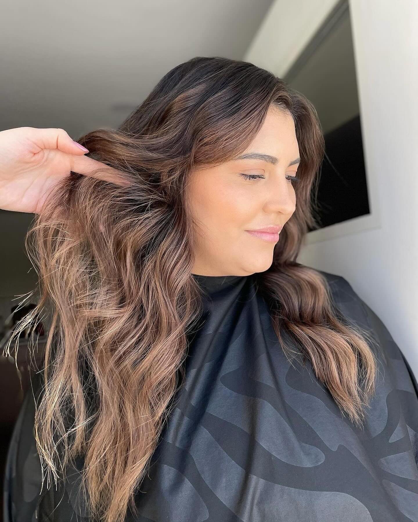 @hair.by.haileedoll Would you do this with your hair?