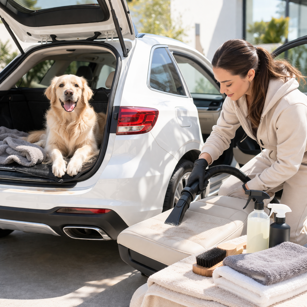 Züripets® Dog Mobility Care - Premium Fahrzeugpflege für Hundebesitzer in Zürich