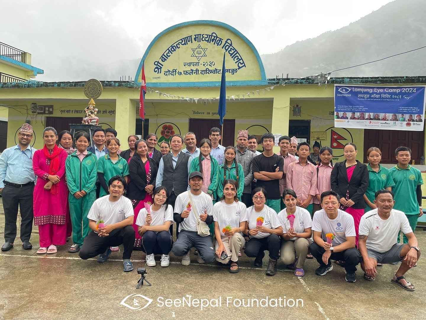 Lamjung Eye Camp 2024: A huge success 🙌

Meet some the incredible SeeNepal team of volunteers behind the amazing success of our most recent eye camp in Lamjung, Nepal🇳🇵This is a snapshot of some of the team, with so many more helping us throughout