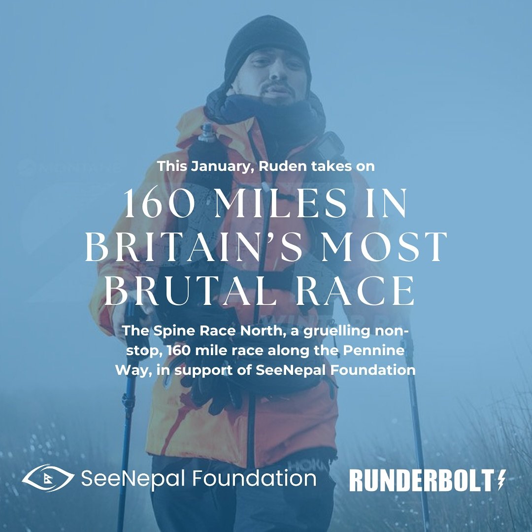 🌟 ANNOUNCEMENT 🌟

We&rsquo;re thrilled (and a little in awe!) to announce that @rudenbhutia, the Founder of @runderbolts, will be taking on Britain&rsquo;s most brutal race&mdash;the Spine UK Challenger North race! 🏃&zwj;♂️ Starting January 13th 2