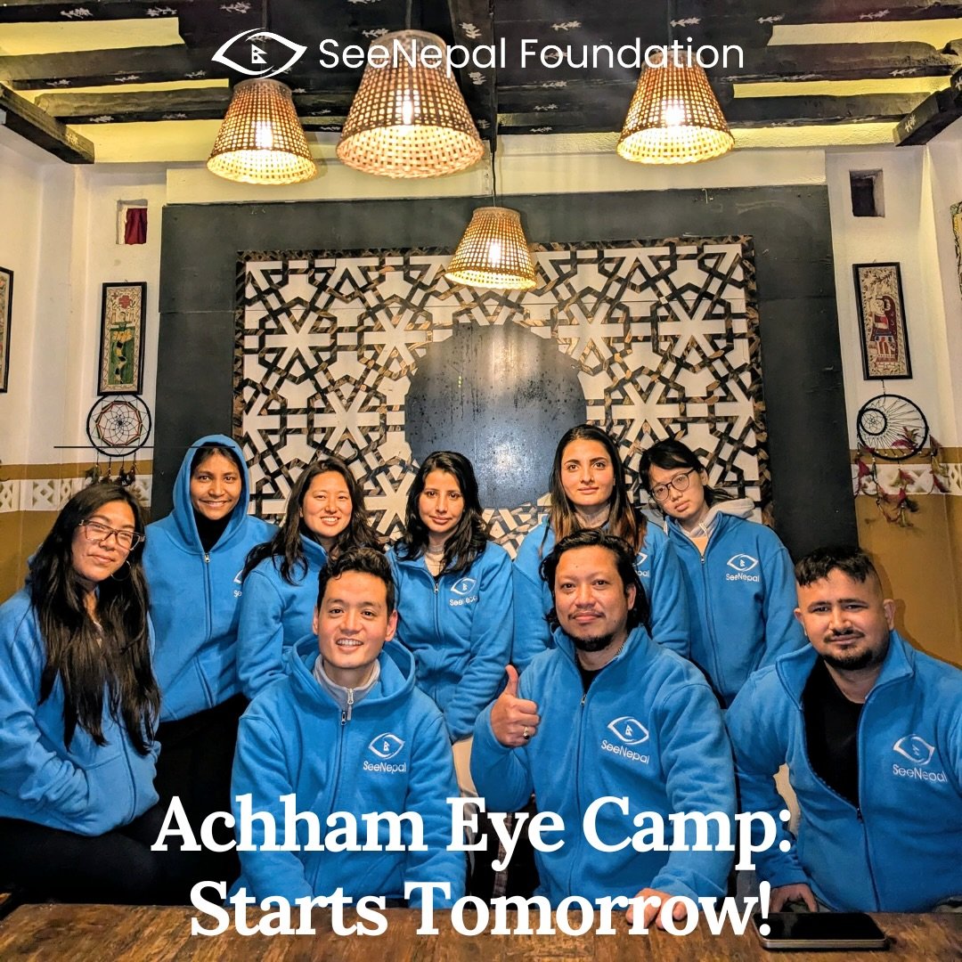 Our Achham Eye Camp Starts Tomorrow! 🤓

The amazing SeeNepal team are brimming with excitement as they gear up for our Achham eye camp tomorrow! 😄

The team have been working hard on the final preparations and are ready to deliver high quality eye 
