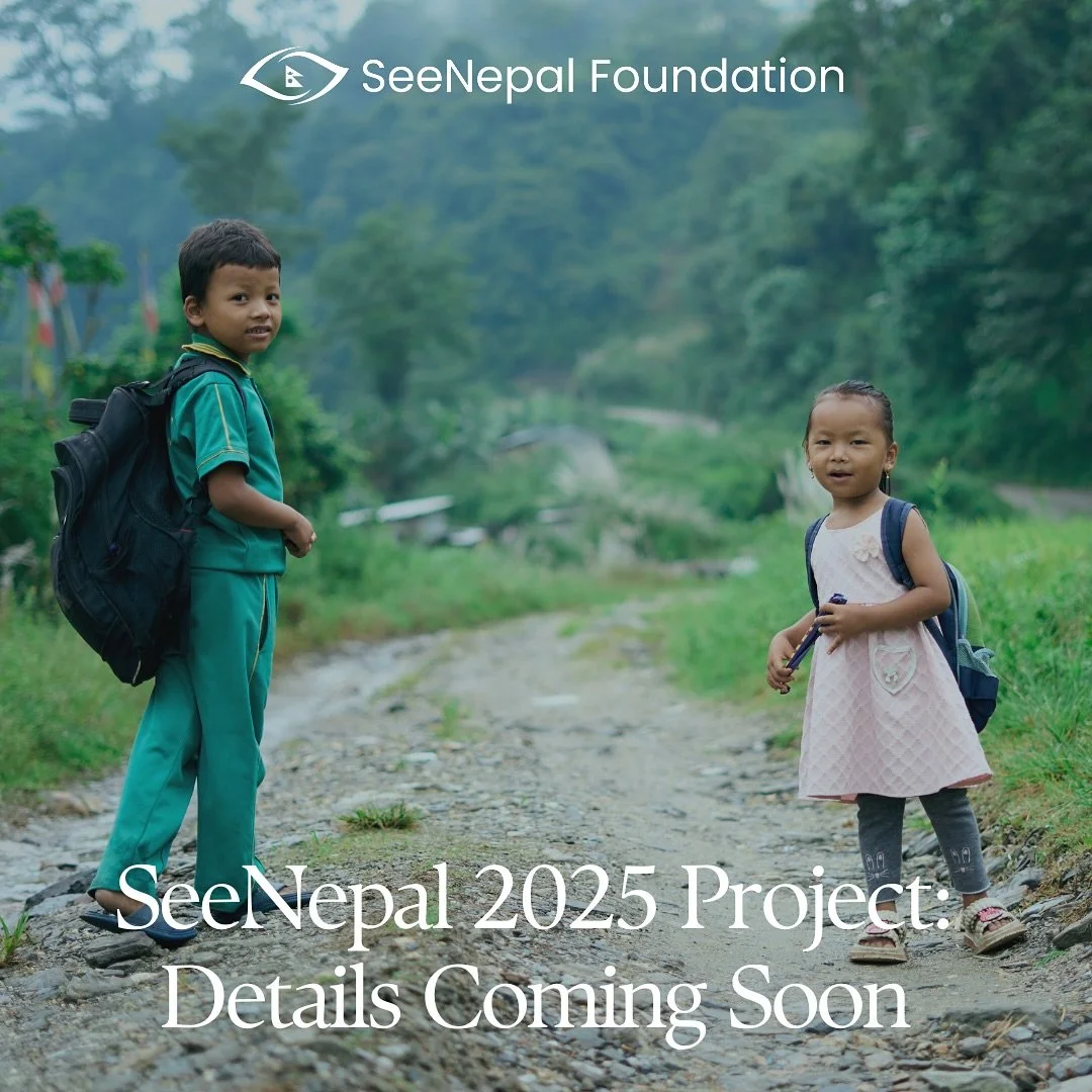 2025 camp announcement coming very soon! 🤓

The SeeNepal team is busy planning our next eye camp, working hard behind the scenes to make sure we can reach even more people in need of life-changing eye care. Every project takes careful preparation, a