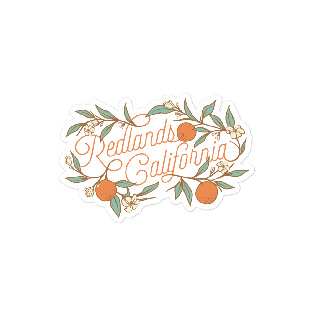 Redlands Branches Sticker