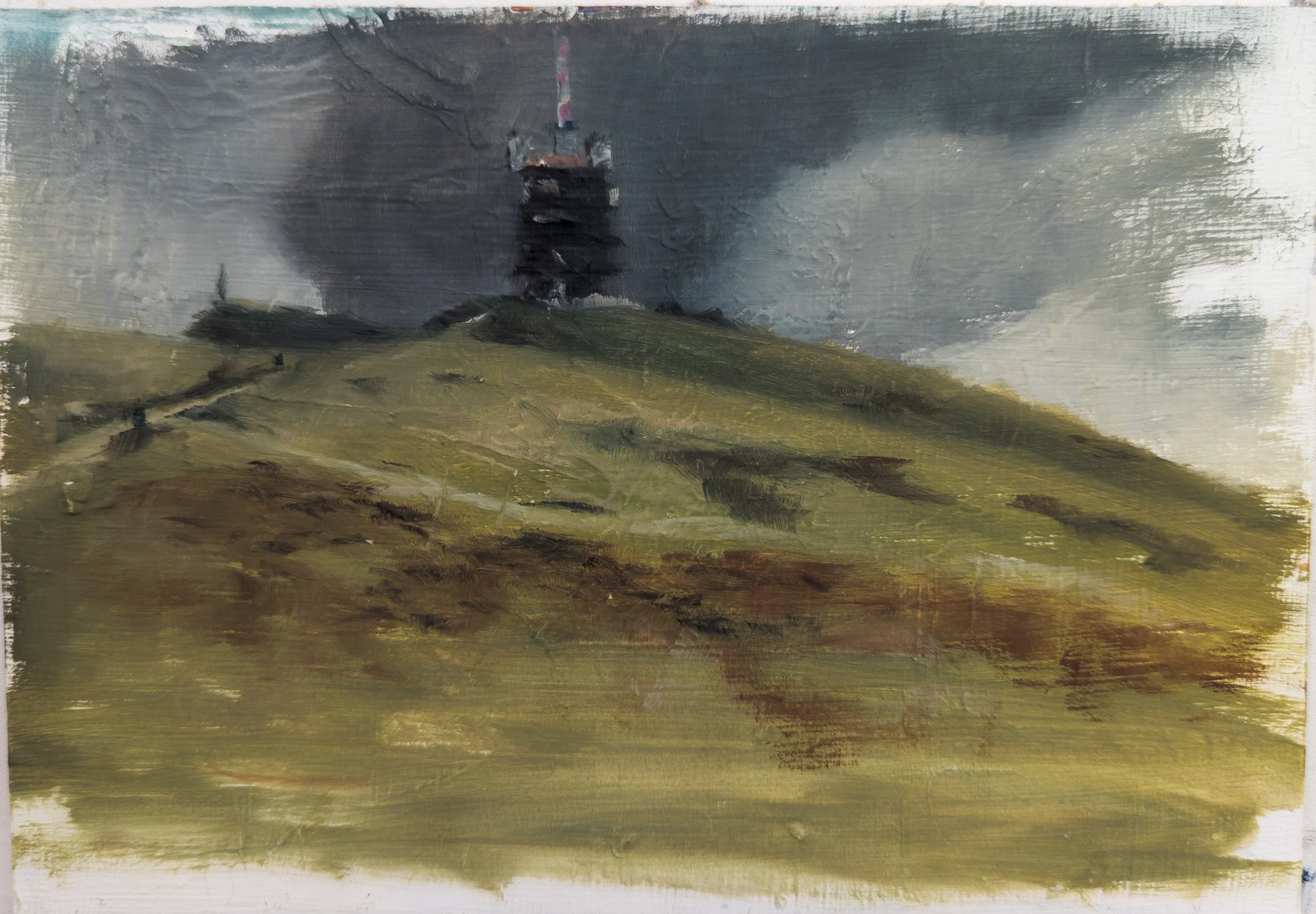 Neuchatel, Switzerland. 9x6.25" Oil on offcut Panel
Available