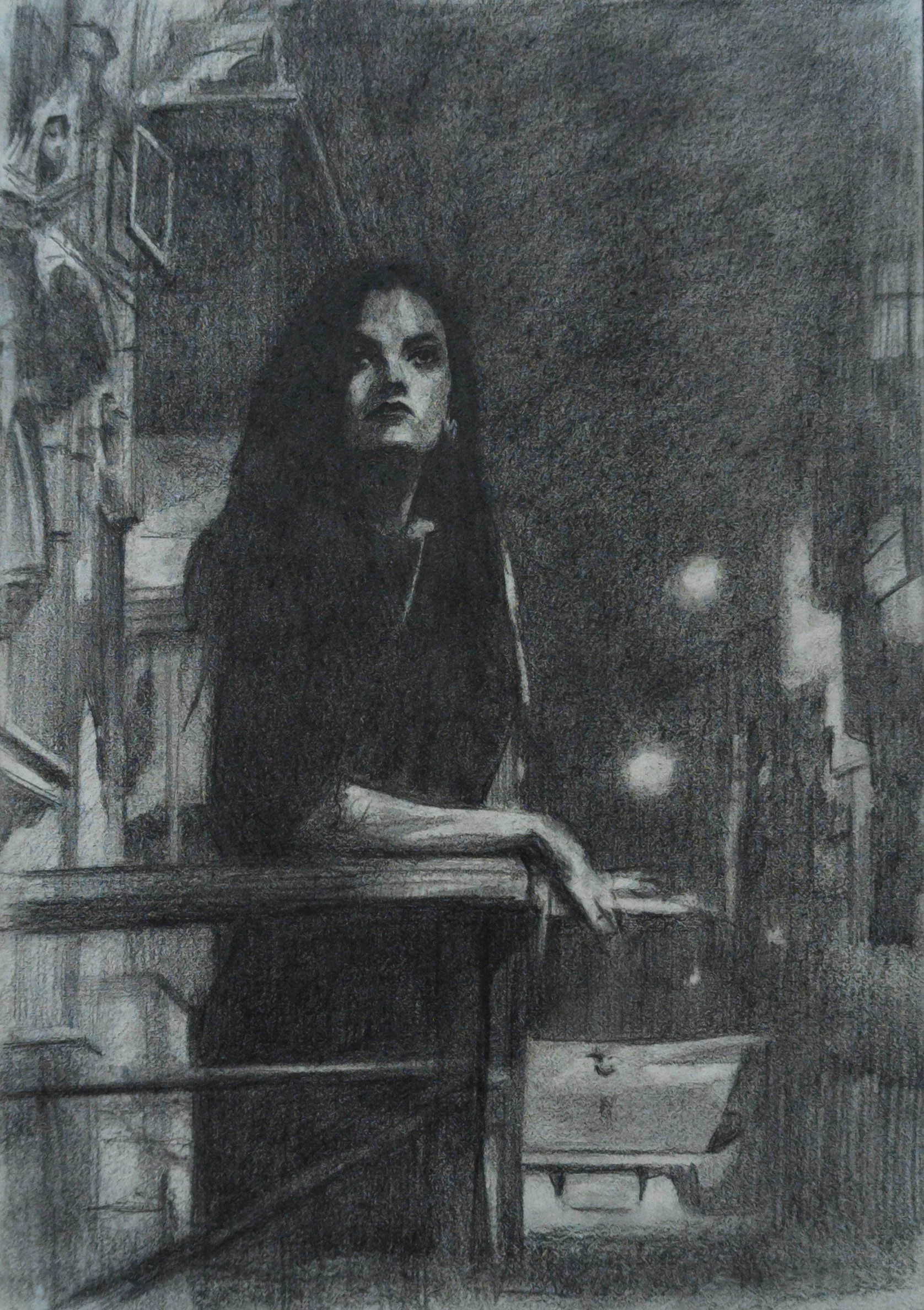 6x8.25" graphite on cartridge paper