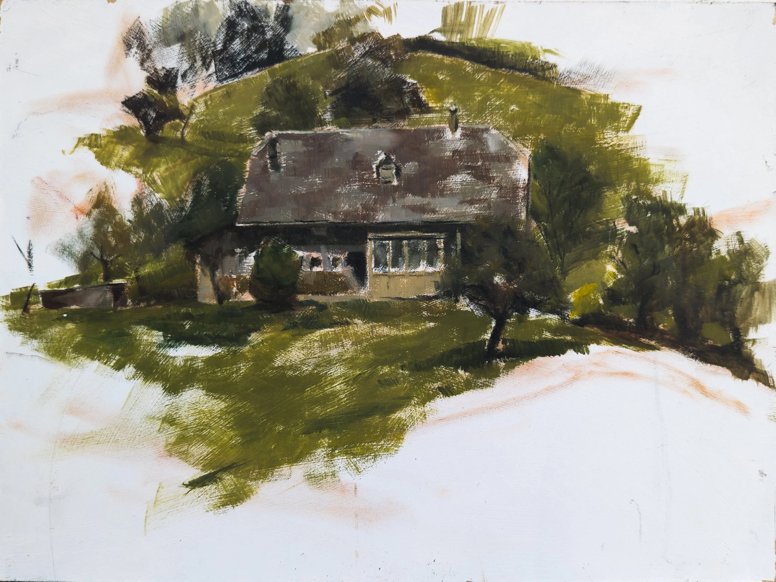 Trubschachen, Switzerland. 9x12" Oil on MDF Panel
Available