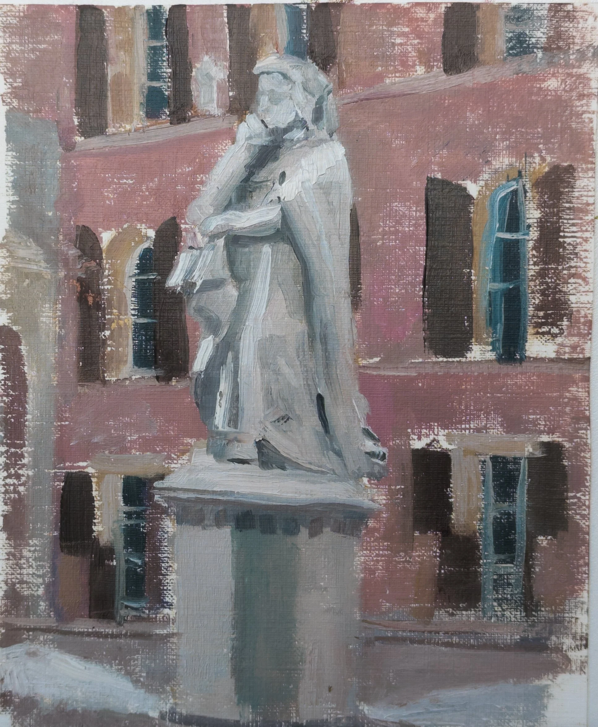 Verona - Oil on canvas paper 6.5"x8" - 
Available
