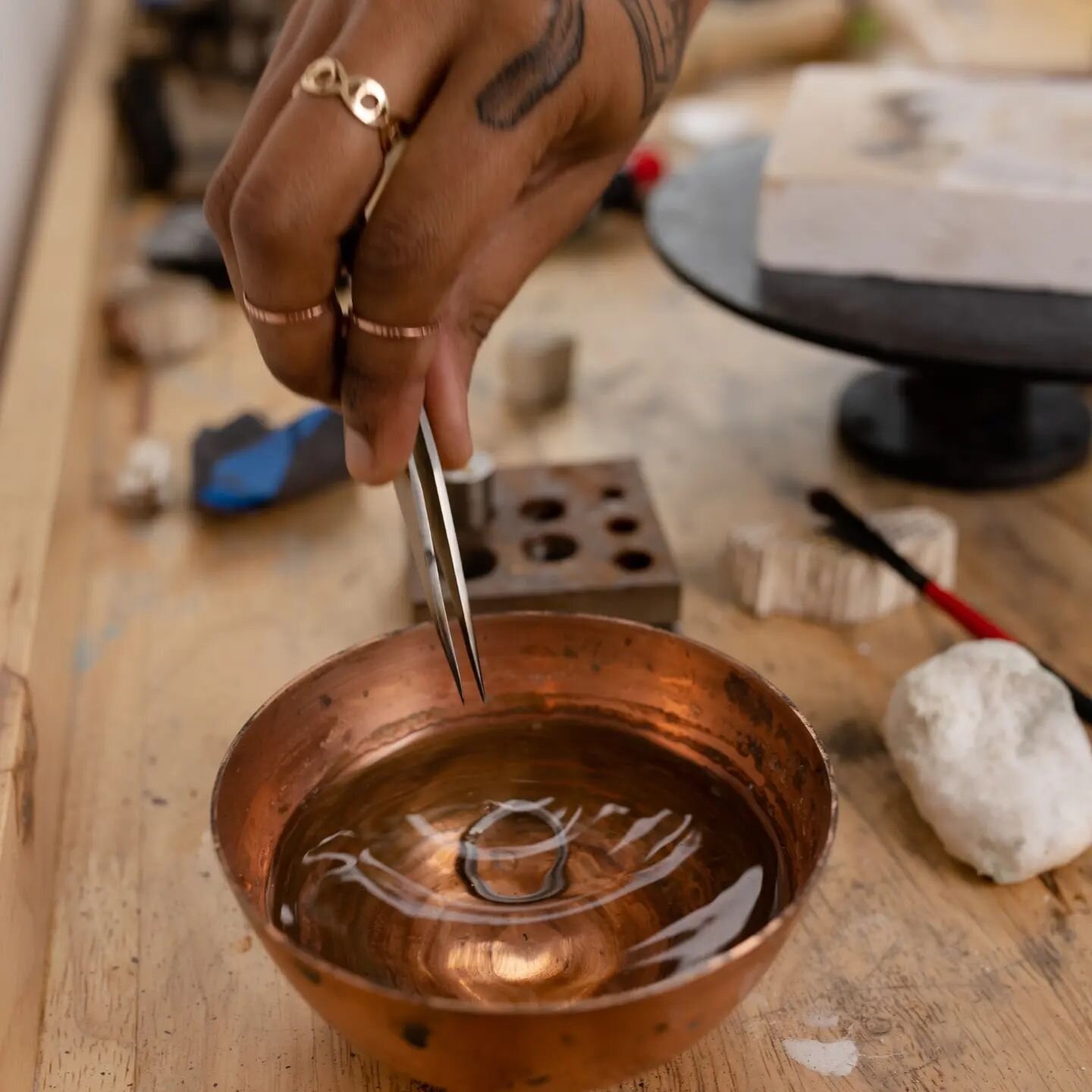 Good Morning Instagram 🤍🕊
.
.
Have you ever wondered how silver rings are made? Are you looking to make your own? As of May 13th, we will be running a make your own silver ring class.
In this class you will learn;
- Saw piercing
- Soldering
- Filin