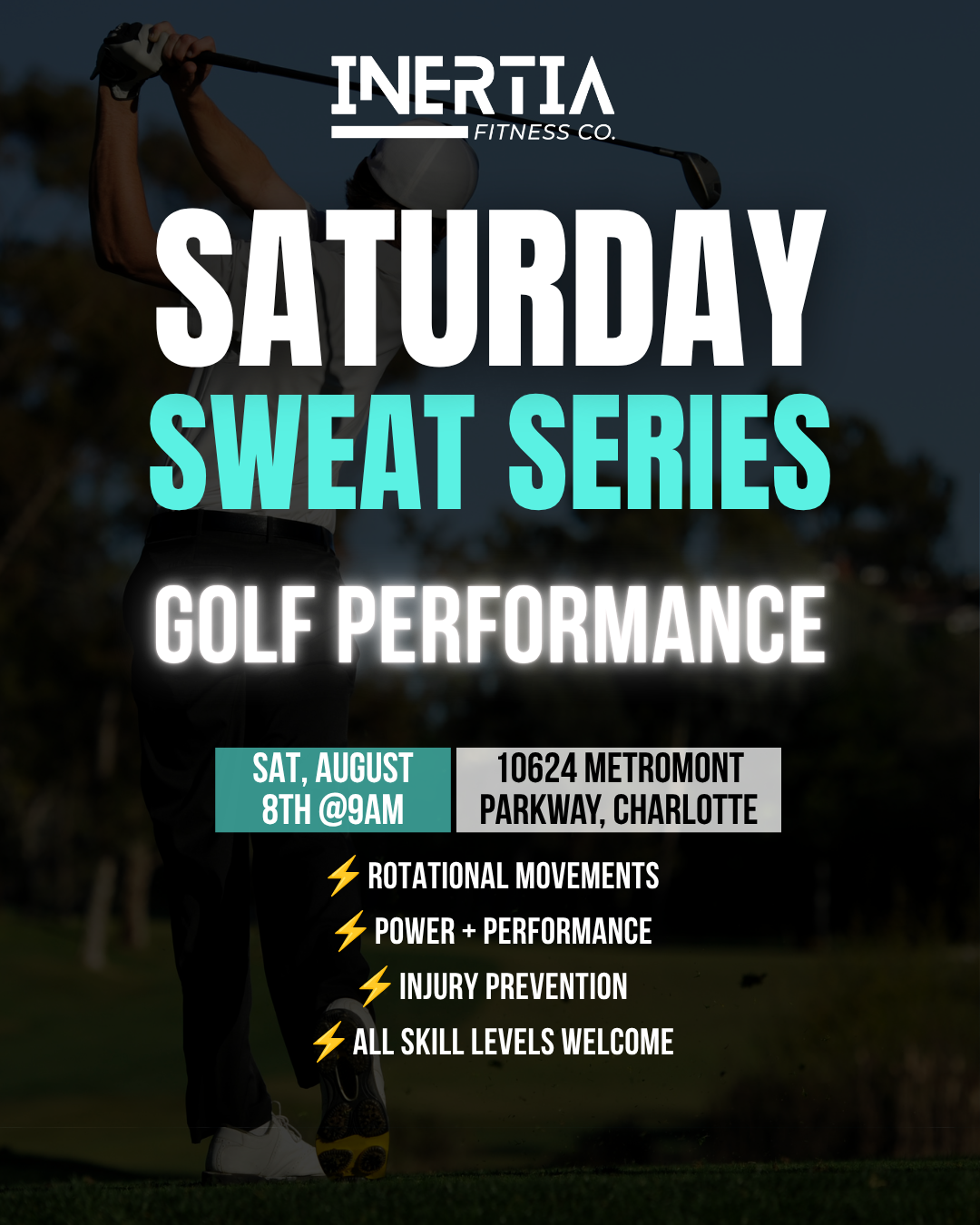 Golf Performance Class: Saturday Sweat Series