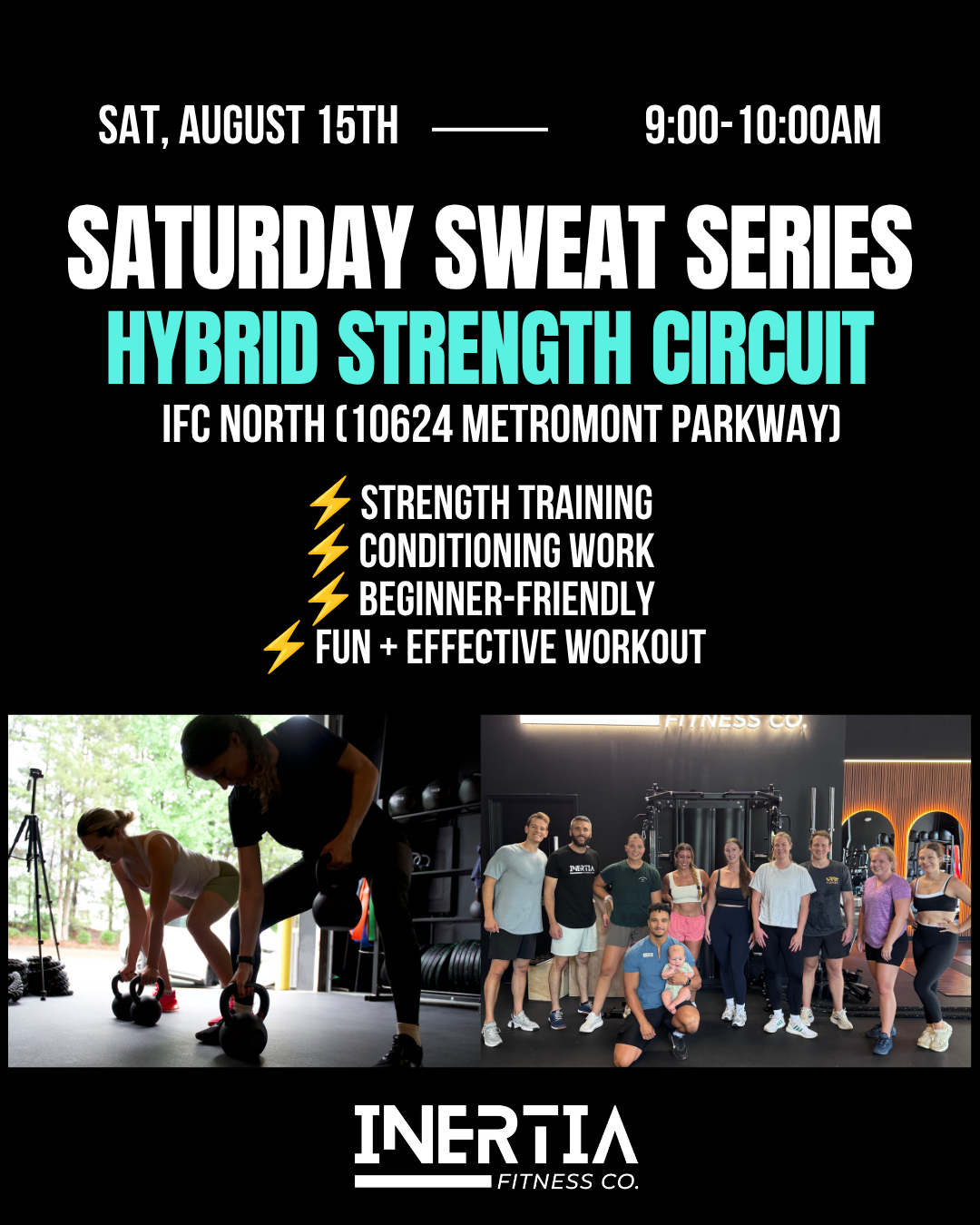 Saturday Sweat Series: Hybrid Strength Circuit