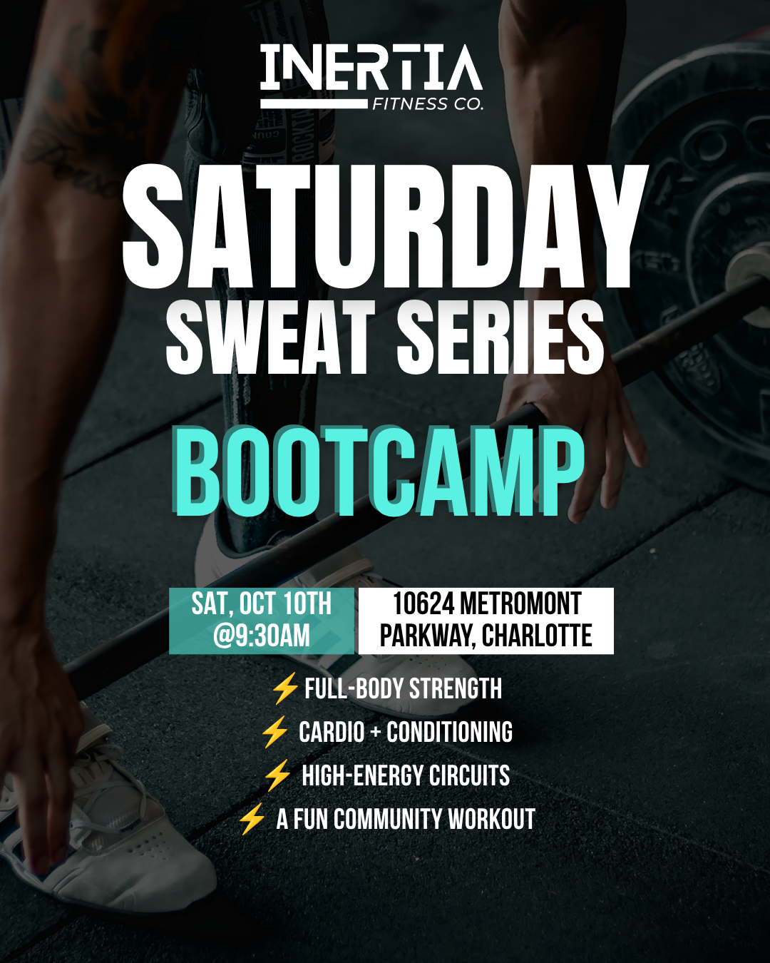 Saturday Sweat Series: Bootcamp
