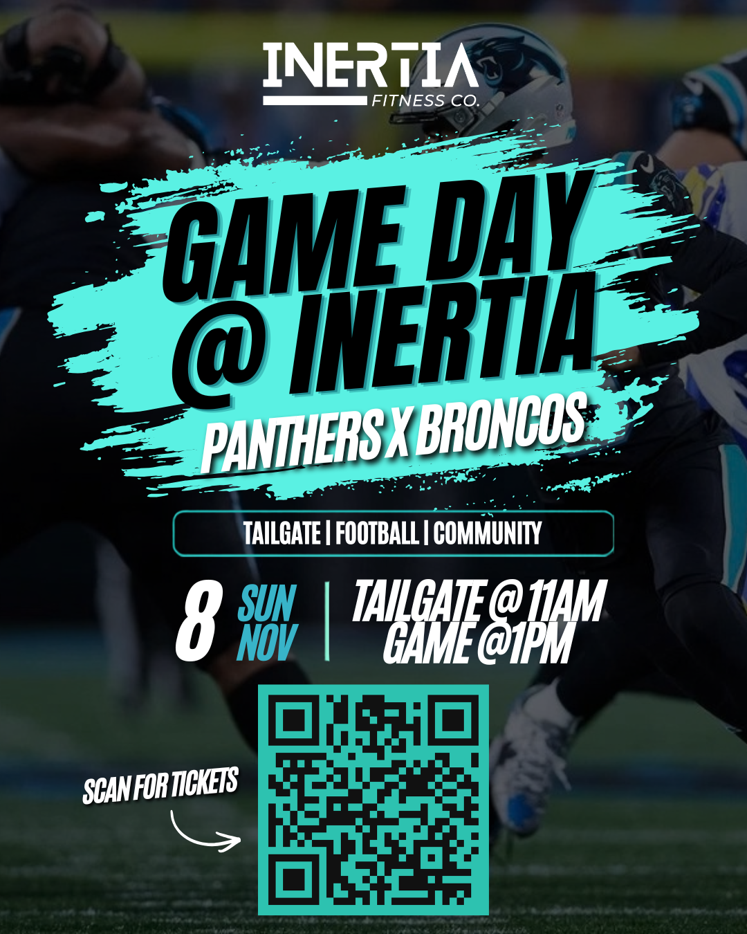 IFC Game Day: Panthers X Inertia Fitness Co.