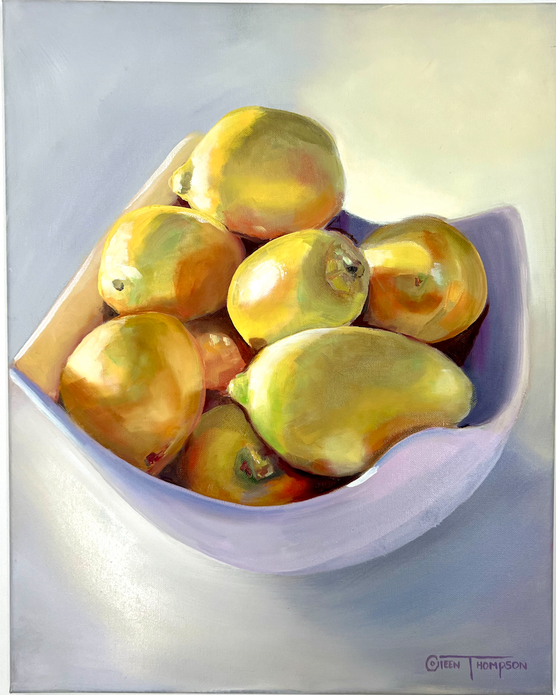 Oil Lemon Painting