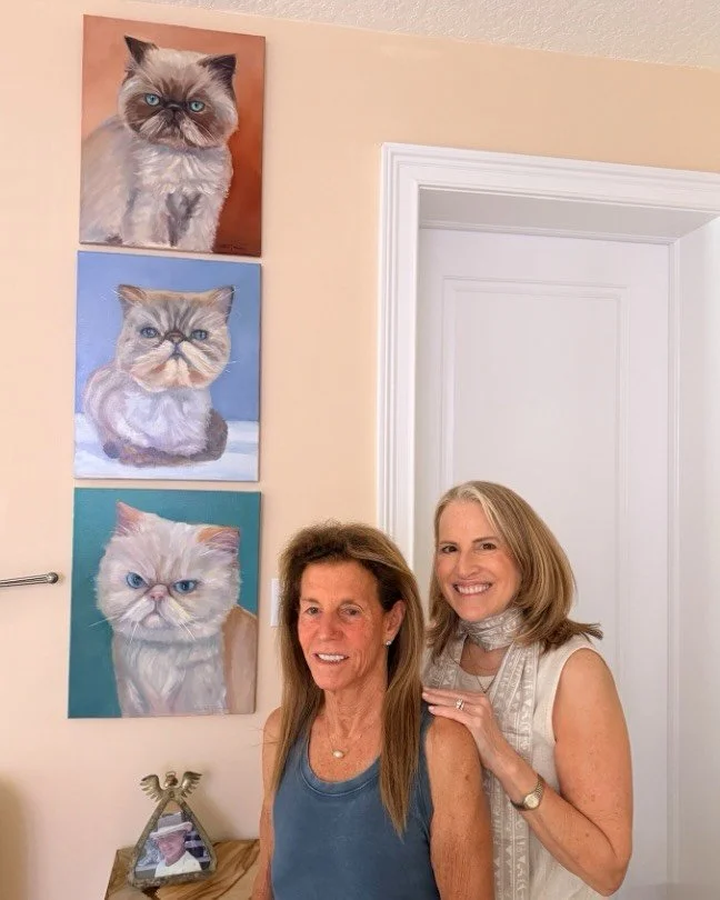 Heartfelt thanks to my client Ellyn for the opportunity to paint her three stunning Persian cats. I&rsquo;m so grateful for your trust in letting me honor their memory. It was a joy from start to finish!

#petportrait #catartwork #southfloridaartists