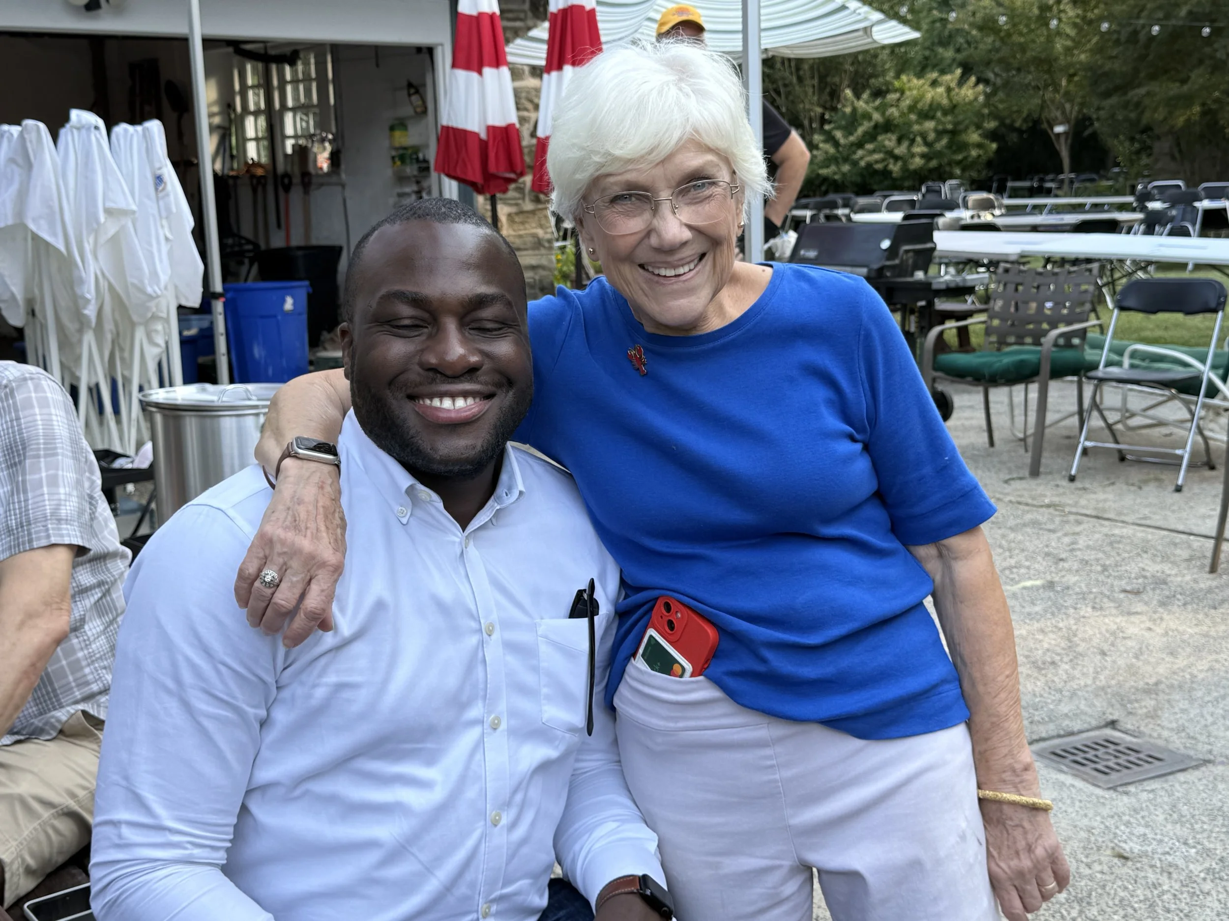 Founding member Rebecca Anwar, member Waheed Gbadamosi