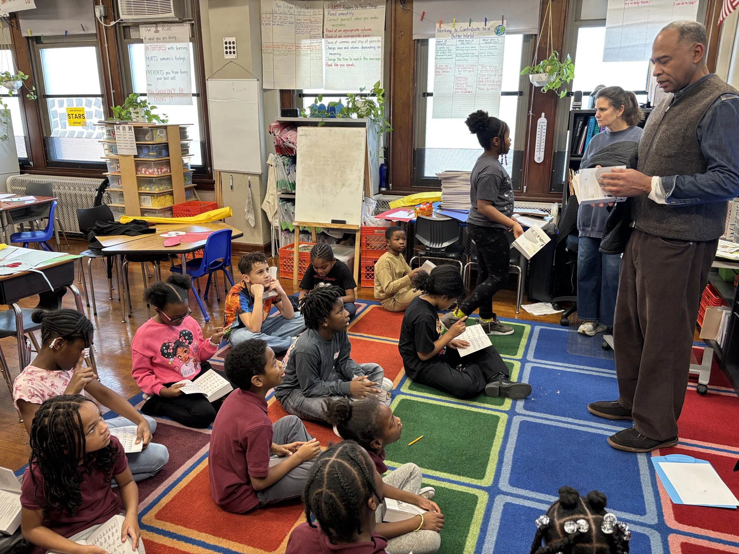 Emlen school students