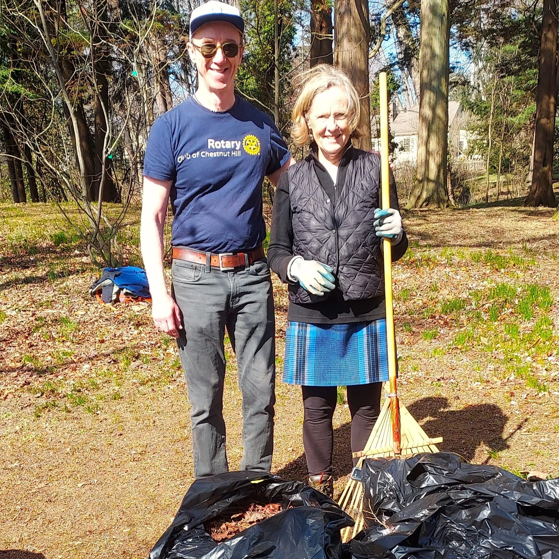 A few of the many volunteers.
