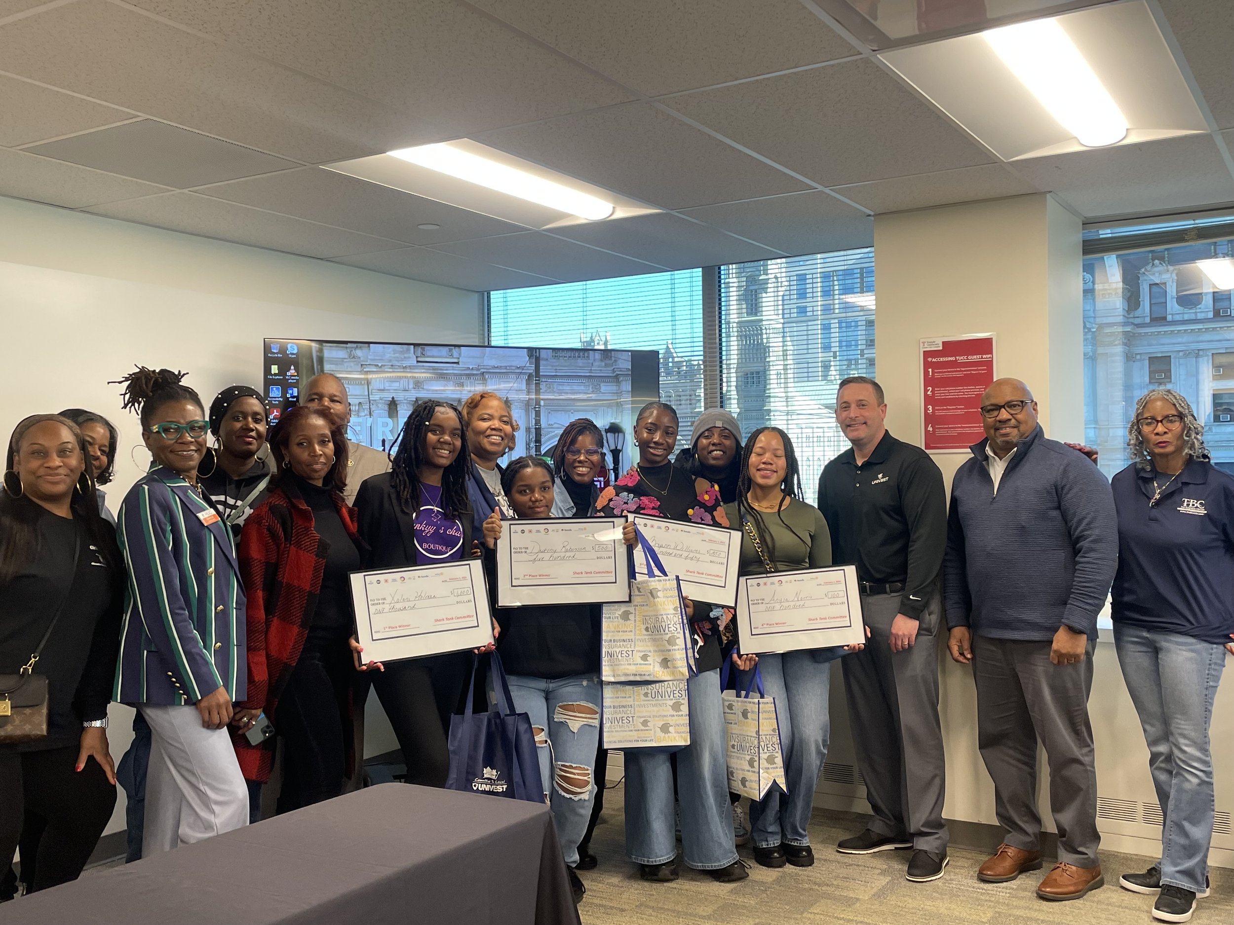 Support for young entrepreneurs 'Shark Tank' program at The Business Center 