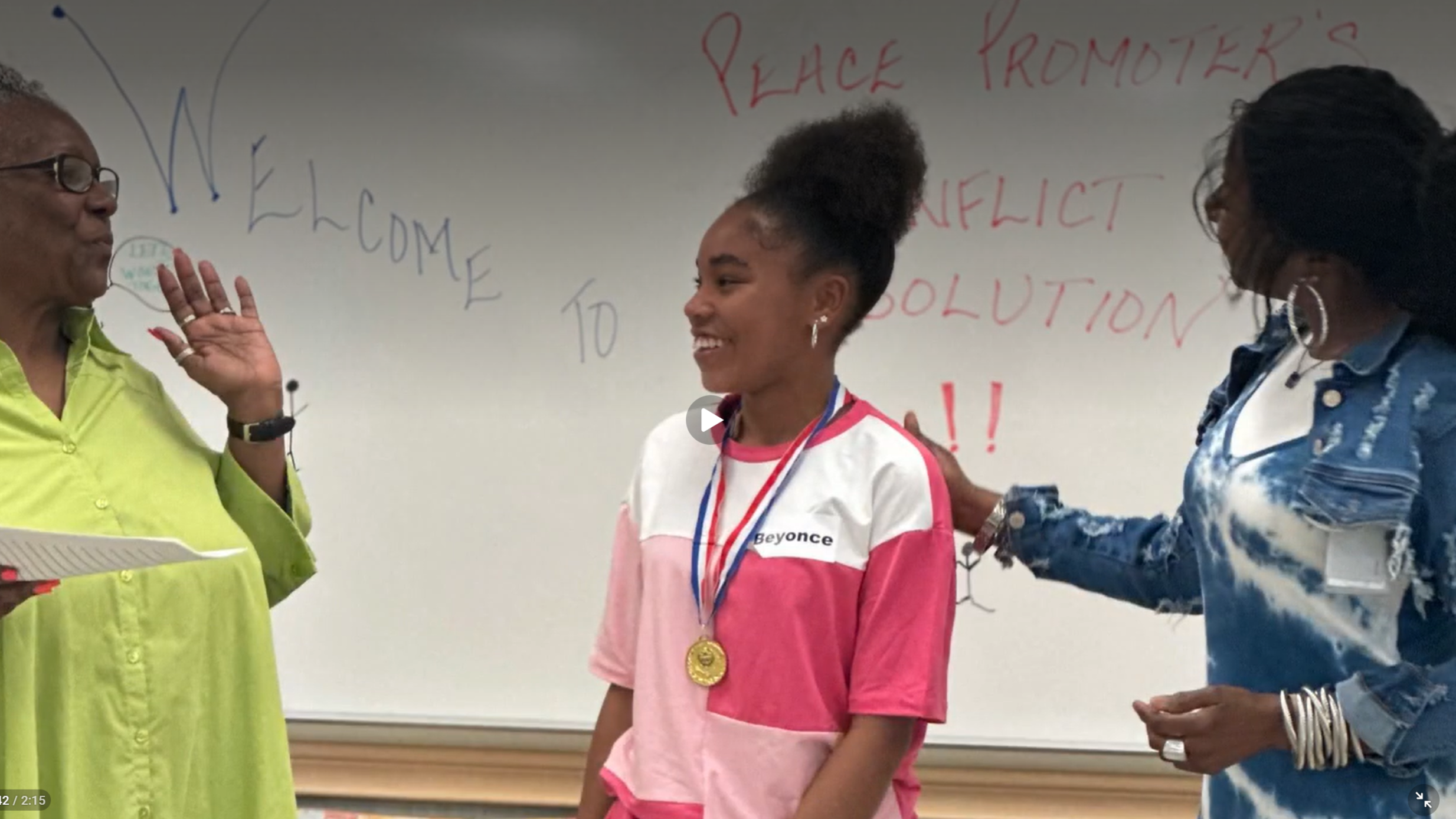 Support for summer STEM Camp with conflict resolution component