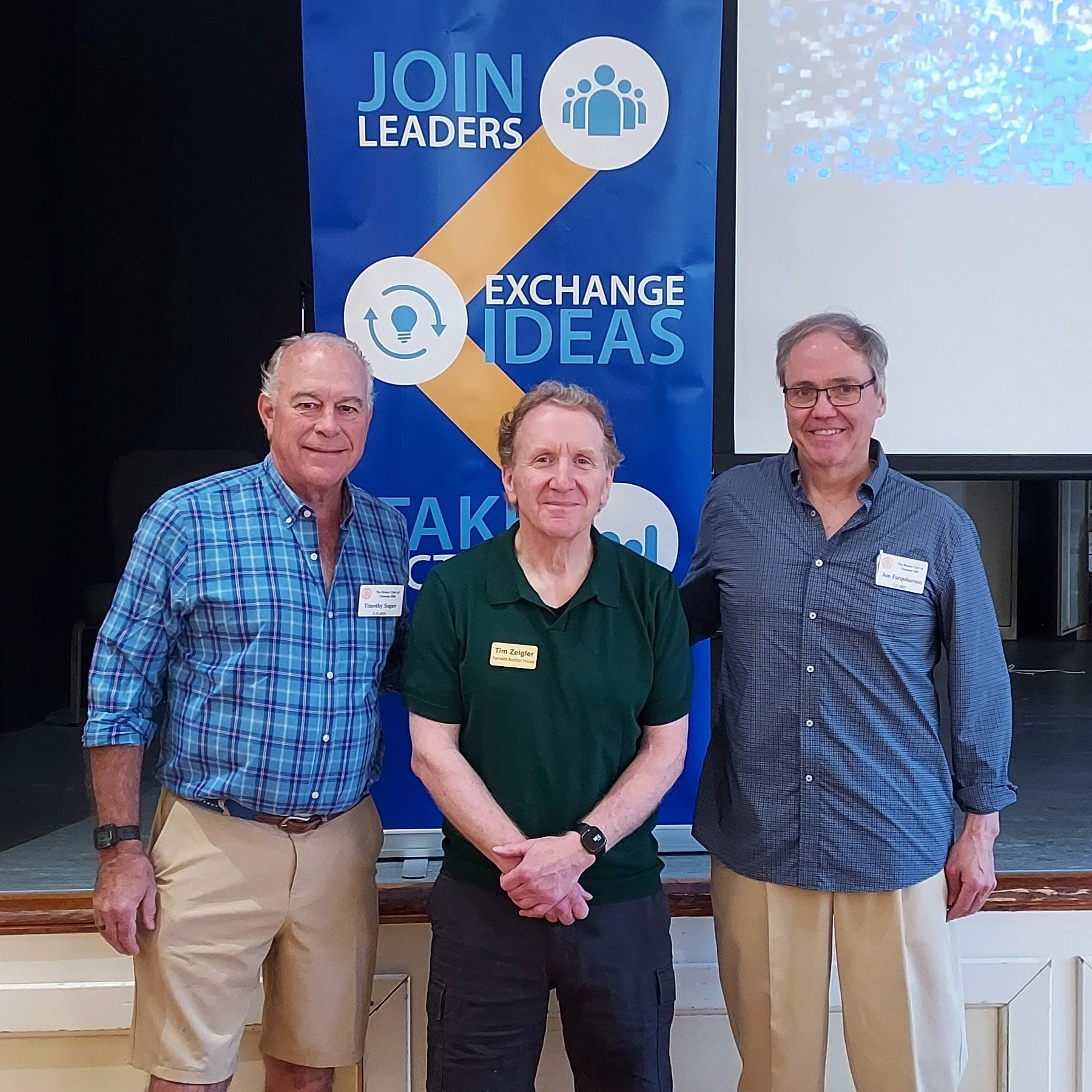 5. Treasurer Tim Sager, Directors, Tim Zeigler, Jon Farquharson