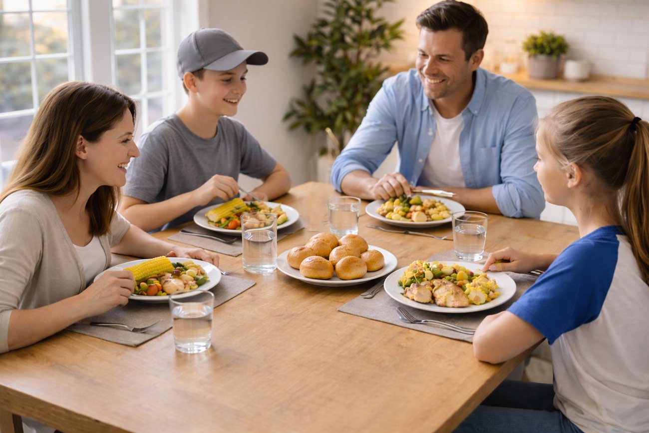 Family Dinners with Competitive Youth Sports - Tips