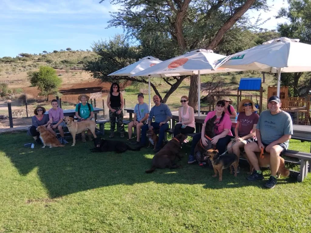𝗧𝗵𝗮𝗻𝗸 𝘆𝗼𝘂, 𝗪𝗶𝗻𝗱𝗵𝗼𝗲𝗸! 🌿
What an incredible morning!

Today, 20 wonderful people (and plenty of excited dogs!) joined a 4 km Dassie Trail to walk in support of The ARK, our dedicated organisation caring for neglected, abandoned and inj
