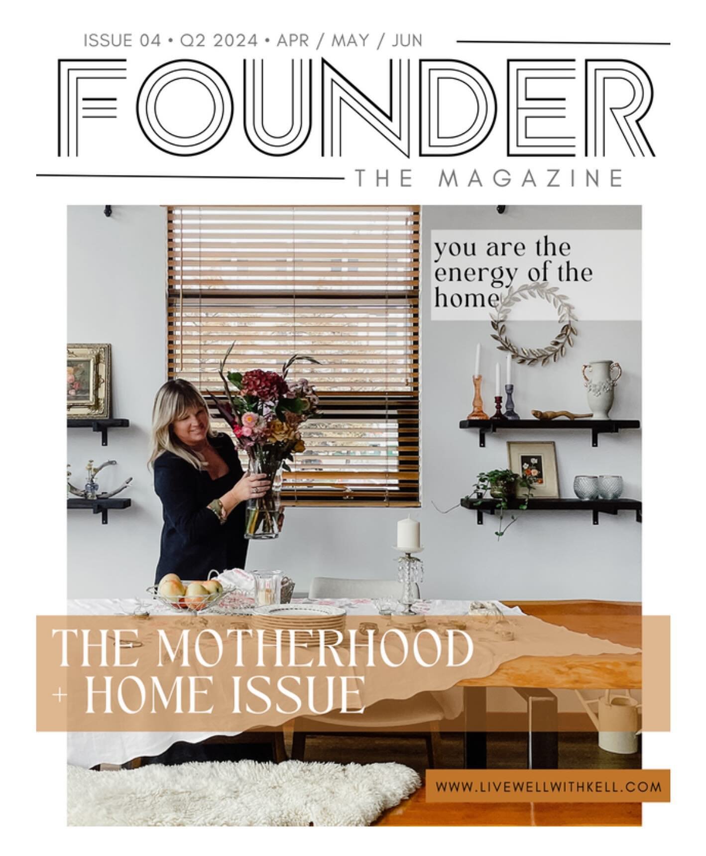 Excited to be part of this beautiful and meaningful magazine! The Motherhood + Home Issue. 
Check out my article on page 23, &lsquo;Create a Home that Promotes a Calm &amp; Centered Life of Peace &amp; Harmony. 
Grab a copy delivered to your mailbox 