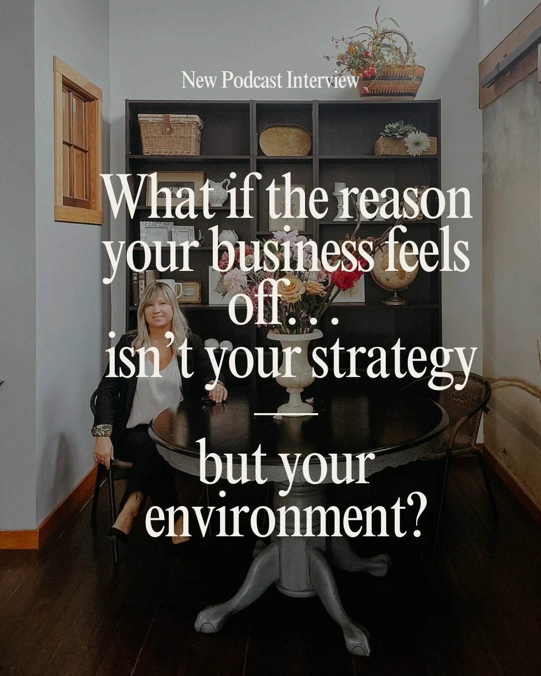 What if clarity doesn&rsquo;t come from doing more, but from adjusting what&rsquo;s around you?

I joined Unjaded with @vickie.dickson to talk about feng shui, Human Design environments, and why your workspace matters more than you think.

Photos by 