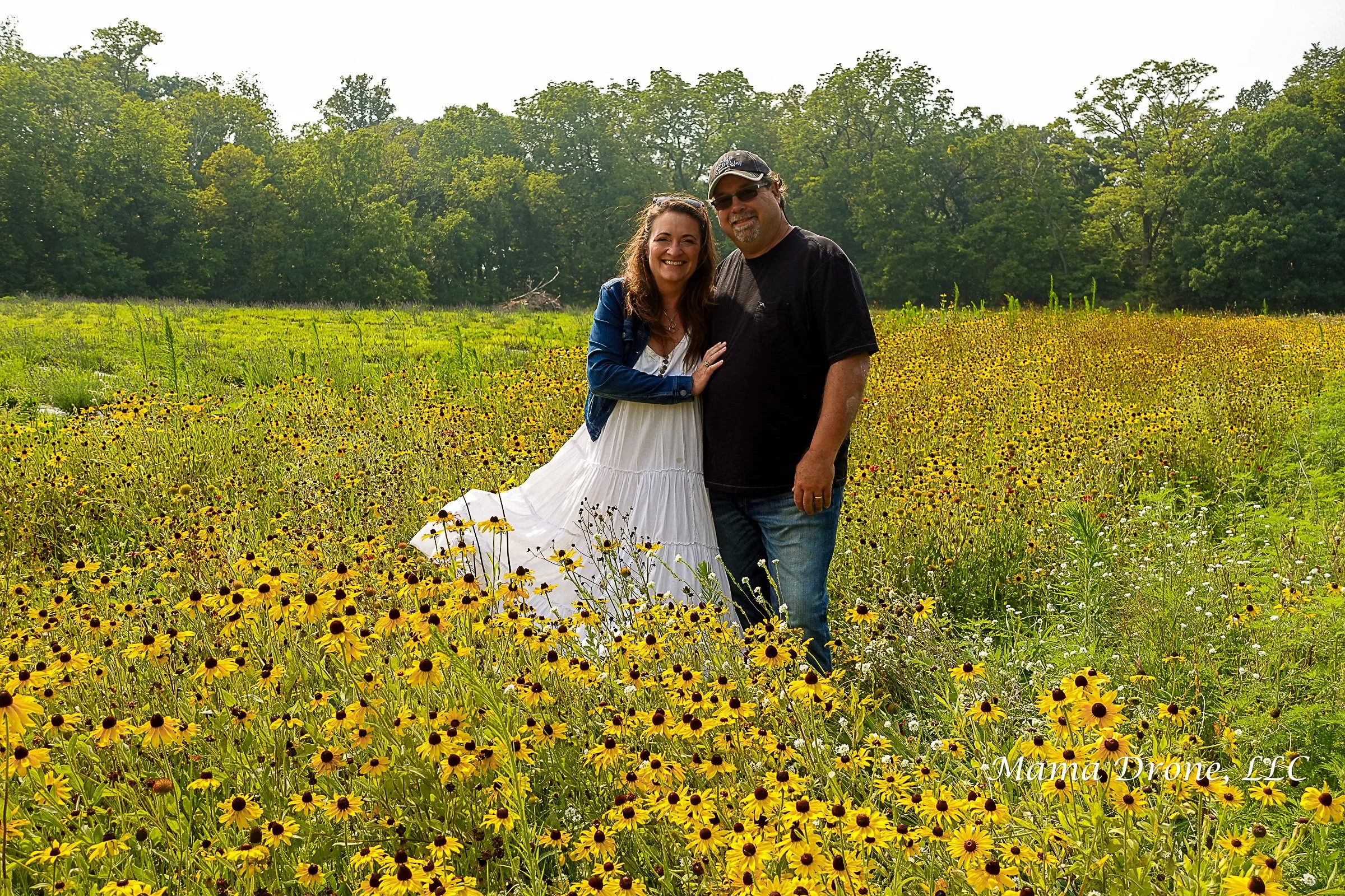 Kim and Randy in field Photo by: Mama Drone.jpg
