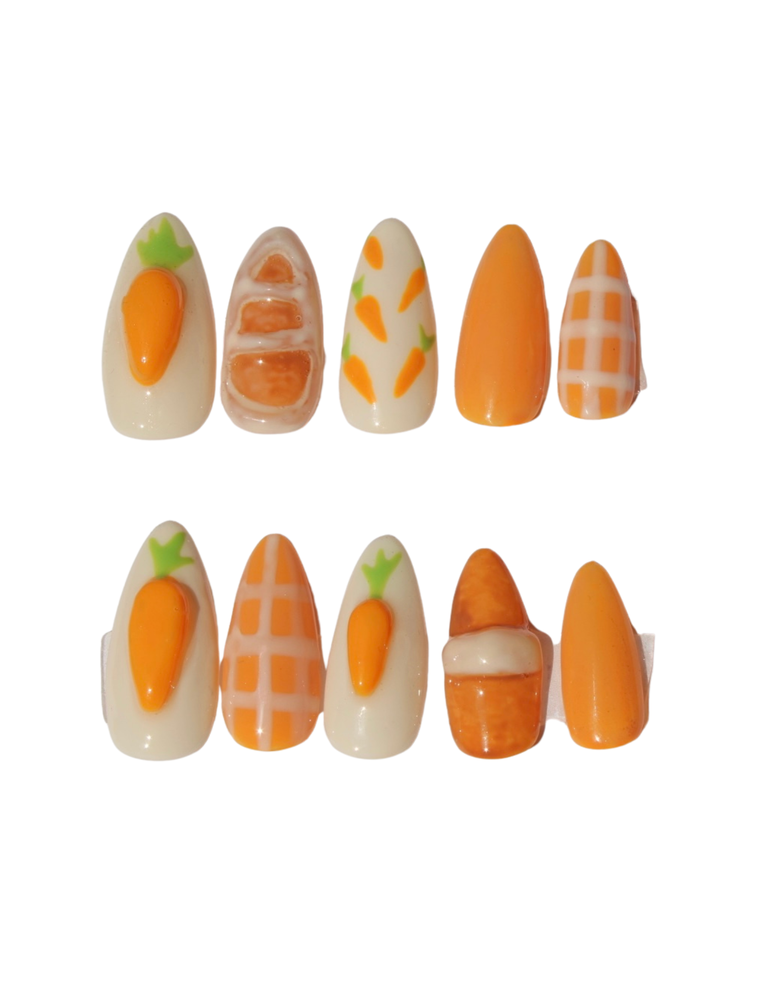 carrot cake nails