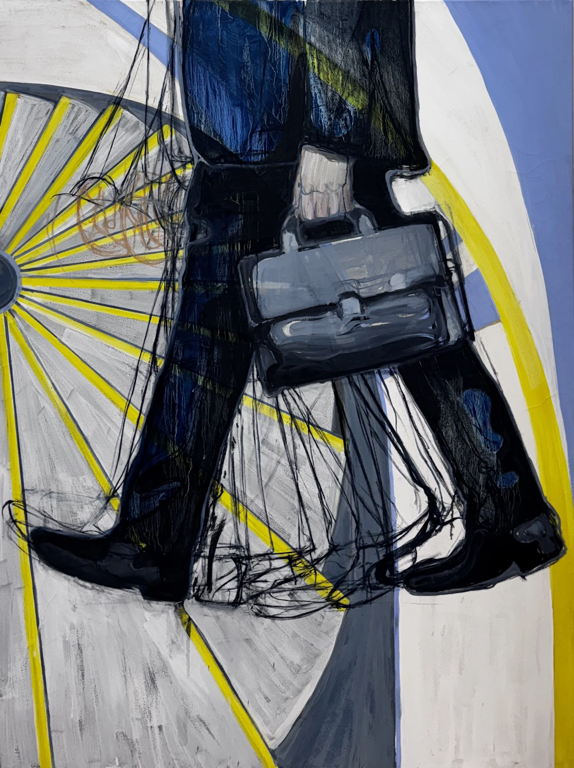 KATKIN PRINGLE, 
There was a lot more world, 2026, 
Oil on canvas, 
160 x 120cm