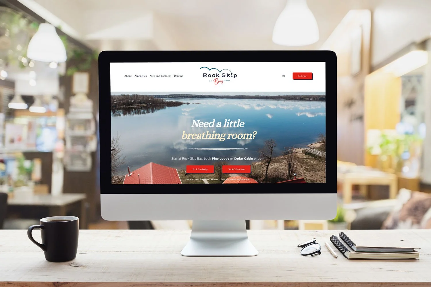 Rock Skip Bay - Property Rental Website by Sprint Websites