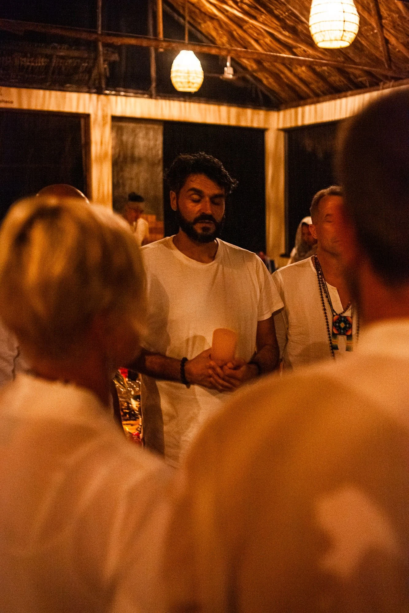 Guiding a magick ritual before a ceremony