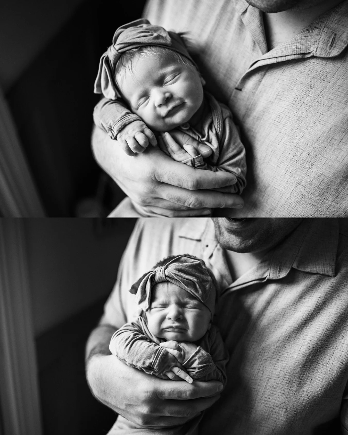 💜Sweet🩷 &amp; 🍋Sour💥

Is there anything more mercurial than a newborn? To be fair, this sweetheart slept for her entire session and could not have been more cooperative. She just happens to have some great expressions while she dozes! 

#ctnewbor