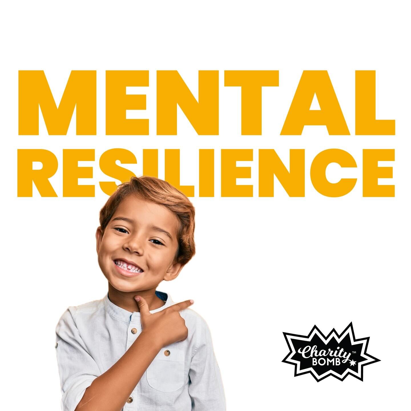 We believe in the necessity of building #mentalresilience in our kids 💪🧠 

We all live in this 🌏 so we all know there are all kinds of stressors throughout our lives. Think back to some tough times as a child and then reflect on some stressful mom