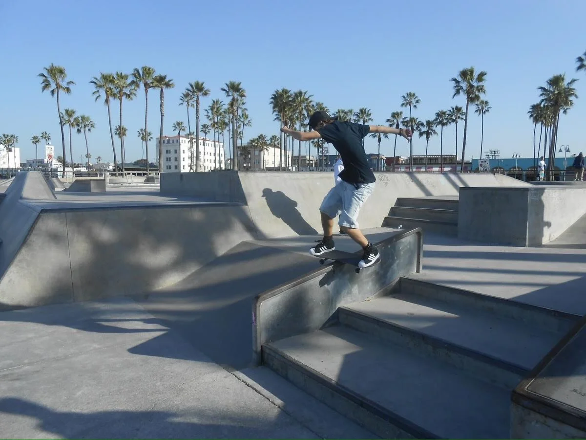 French students being a part of the LA vibe.  #GoWorld #culturalexchange # LA #France #Lyon