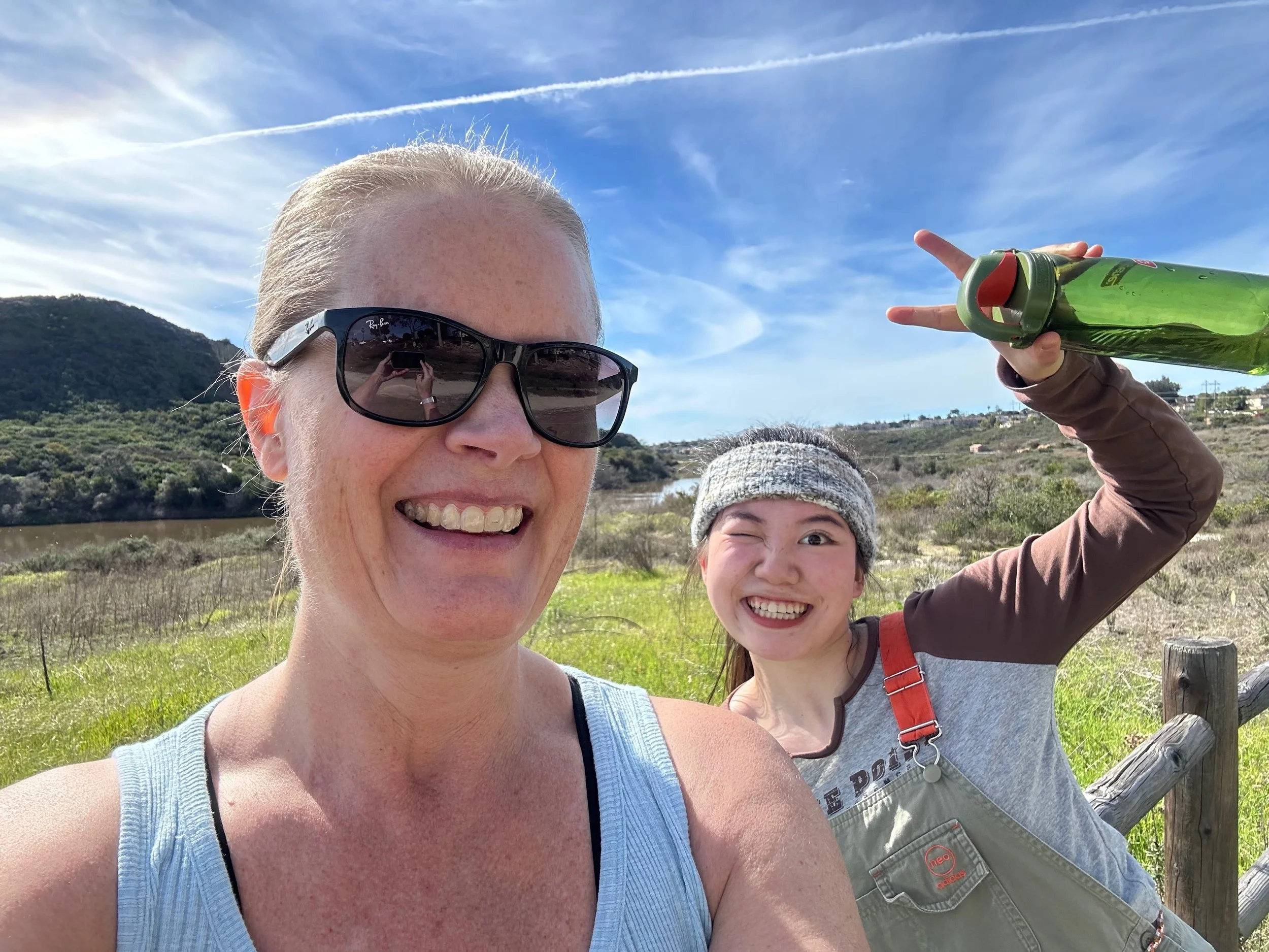 Women with Exchange Student On A Hike.jpg