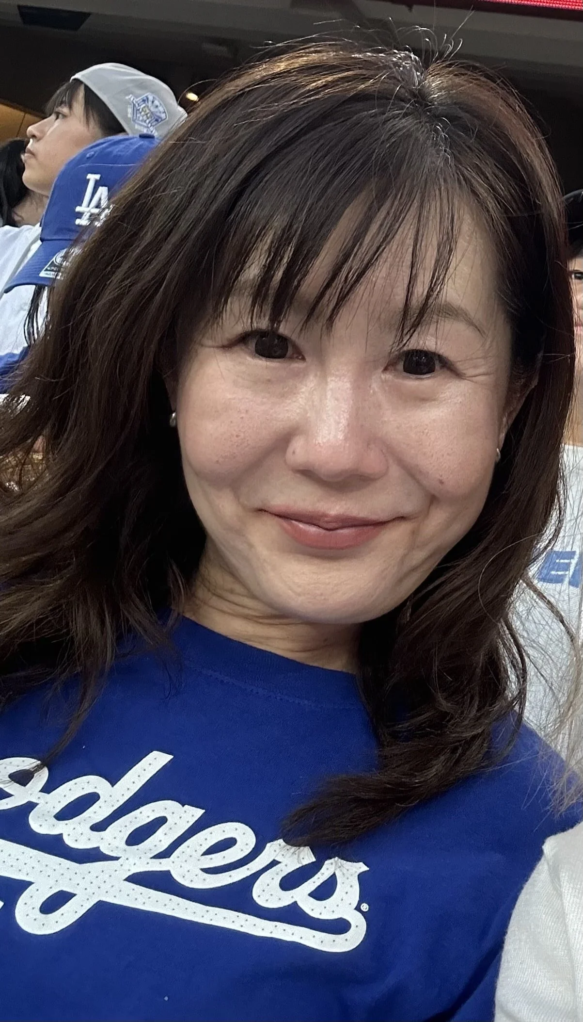 Women with Dogers Shirt Japanese Partner.jpeg