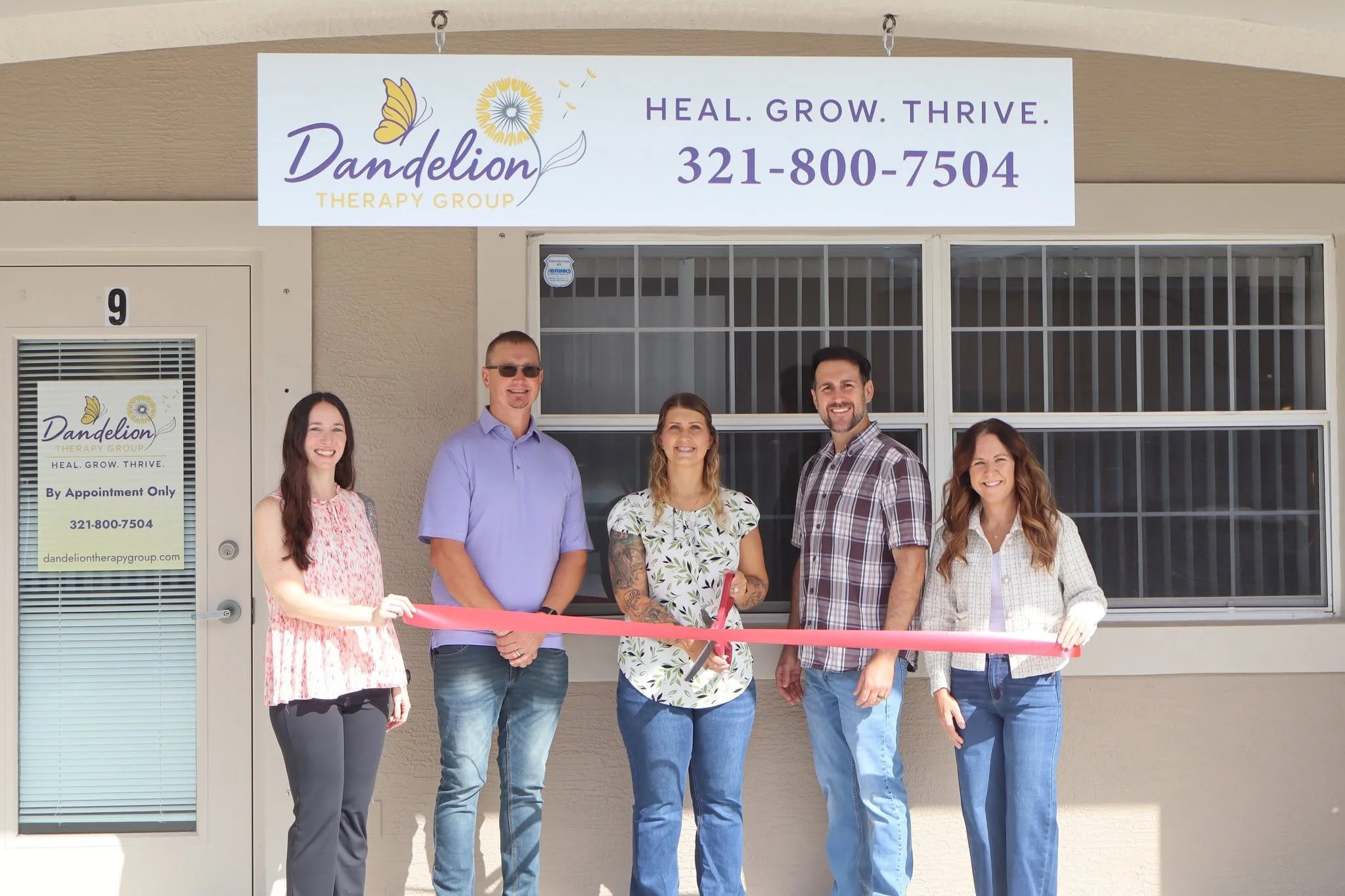 Celebrating Our Ribbon-Cutting Ceremony: Dandelion Therapy Group Joins the Titusville Community!